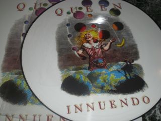 Queen Innuendo Lp Vinyl Picture Disc With Cover