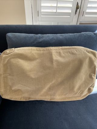 Restoration Hardware Slip Cover Vintage Velvet For Belgian slope Couch - 8” Luxe 2