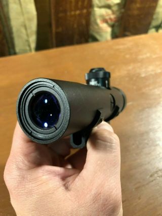 vintage Colt 4x20 scope - 1985,  one owner,  fits carry handle 5