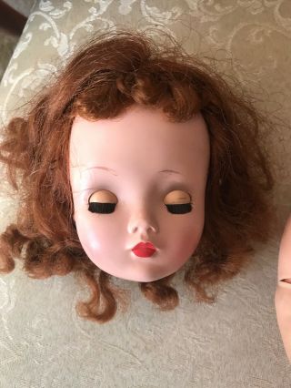 Vintage Madame Alexander CISSY Doll,  Red Hair TLC 2