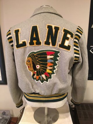 Vintage Lane Tech High School Chicago Varsity Jacket/1960’s/near Mint/med/rare