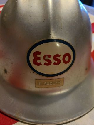 Vintage E.  D Bullard Co.  SF Hard Boiled Aluminum Hard Hat Rare 2