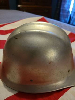 Vintage E.  D Bullard Co.  SF Hard Boiled Aluminum Hard Hat Rare 3