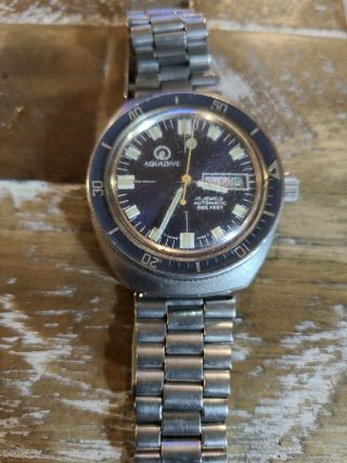 Vintage Aquadive Swiss Automatic Watch