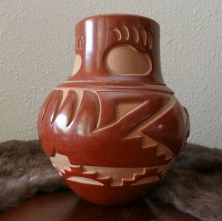 Vintage Santa Clara Pueblo Pottery By Frances Siow Naranjo