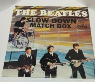 The Beatles ‎– Matchbox / Slow Down - Capitol 5255 - Picture Sleeve 45 Rpm