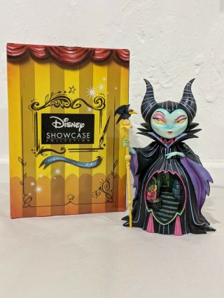 Disney Enesco Miss Mindy Sleeping Beauty Maleficent 10 " Light Up Statue