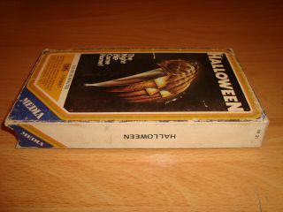 HALLOWEEN Rare Vintage 1978 MEDA/MEDIA VIDEO Horror VHS TAPE 3