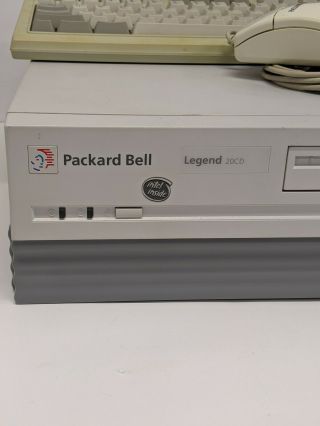 Vintage 1994 DOS Gaming Packard Bell Legend 20CD 486DX2 66MHz Retro Gaming 2