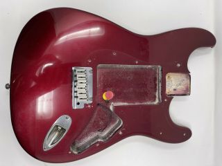 Vintage Fender American Stratocaster Plus Body USA 1991 Candy Apple Red 2