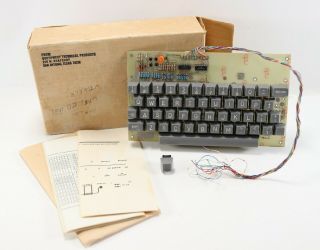 Vintage Rare Htf Swtpc 2701 Alphanumeric Keyboard & Ascii Encoder Circuit Board