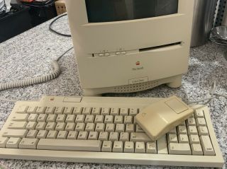 Vintage Apple Macintosh Color Classic M1600 Computer 10MB/160MB,  Keyboard,  Mouse 3