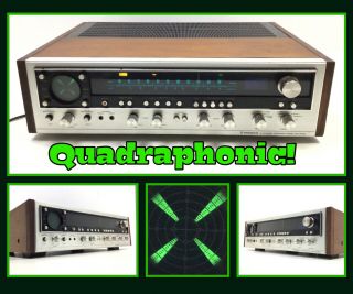 Vintage Pioneer Qx - 949 2 Or 4 Channel Receiver Quadraphonic 2 Phono,  3 Tape
