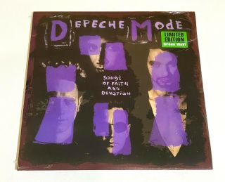 Depeche Mode ‎– Songs Of Faith And Devotion [lp] Green Vinyl.  250 Copies.  Rare