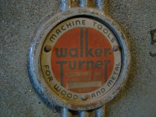 Walker Turner Vintage Vertical Bandsaw 1/2HP,  115/230v 4