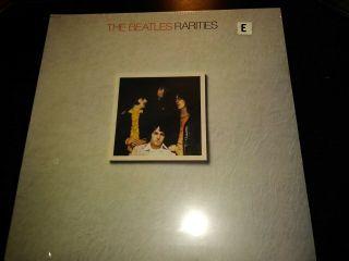 The Beatles Rarities Lp Shal - 12060 - Rare E Sticker