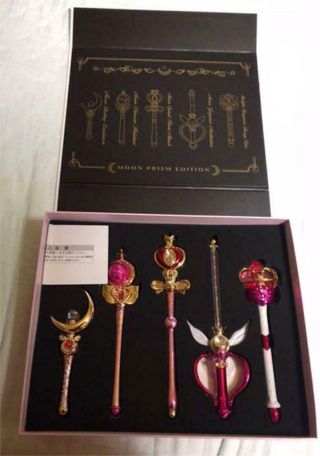 Sailor Moon Stick & Rod Moon Prism Edition Fan Club Members Limited Item Jpn