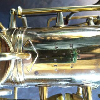 Vtg CG Conn Alto Saxophone Without Case Elkhart In USA 5