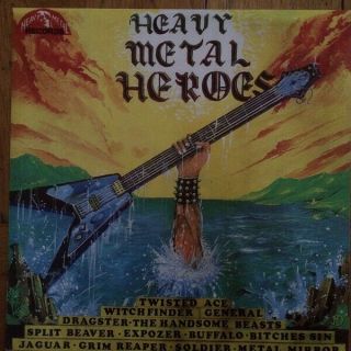 Id34z - Various - Heavy Metal Heroes - Hmrlp1 - Vinyl Lp - Uk - M10s8