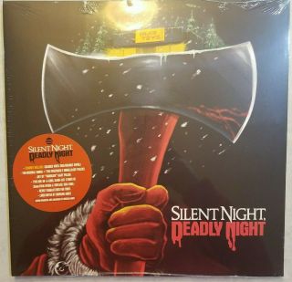 Silent Night Deadly Night Rsd 2020 Chimney Hellfire Swirl Lp W/ 35 Mm Film Strip