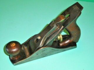 Vintage Stanley No.  2 Plane Corregated Sole Early Type With B Casting