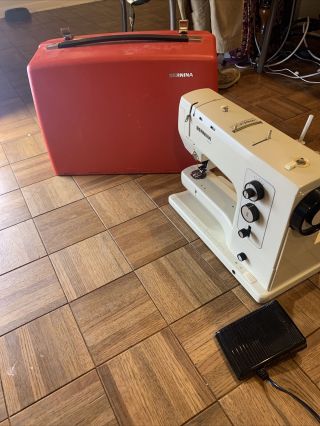Vintage Bernina 830 Record Electronic Sewing Machine W/ Pedal,  Great Video