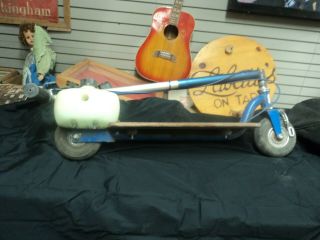 Vintage Go - Ped Gas California Scooter Owned By Bon Jovi Stage Crew