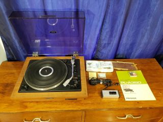 Vintage Pioneer Pl - A35d Automatic Turntable With Remote Stylus