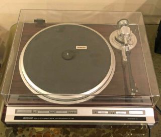 Vintage Pioneer PL - 707 Direct Drive Turntable Great Cosmetics 2