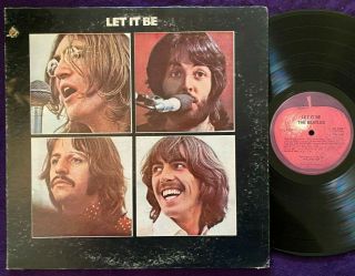 The Beatles Let It Be Lp 