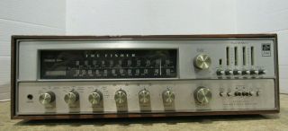 Vintage Fisher 500 - Tx Tune - O - Matic Solid State Stereo Am/fm Receiver For Repair