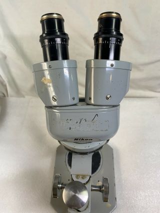 Vintage Nikon Nippon Kogaku Stereo Microscope 4