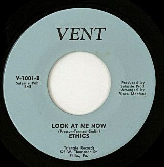 Ethics " Look At Me Now " Northern Soul/sweet Soul 45 Vent Mp3