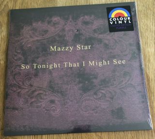 Mazzy Star So Tonight That I May See Limited Edition Purple Vinyl