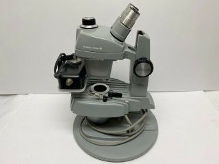 Vintage Jewelers Stereo Microscope Gemolite Mark V Bausch & Lomb 0.  7x - 3x 2