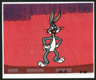 Looney Tunes Bugs Bunny Production Warner Bros Hand Painted Animation Cel