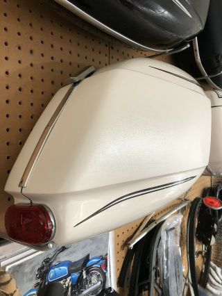 Vintage Wixom Motorcycle Saddle Bags Moto Guzzi Bmw R90/6 R75/6 W/keys