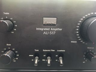 Vintage Sansui Au 517 Integrated Amplifier