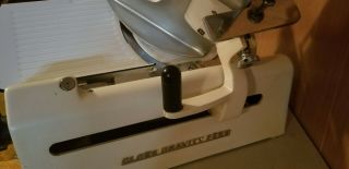Globe Slicing Machine Model 150 Vintage Gravity Feed Meat Slicer.  Made In USA, 3