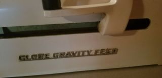 Globe Slicing Machine Model 150 Vintage Gravity Feed Meat Slicer.  Made In USA, 4