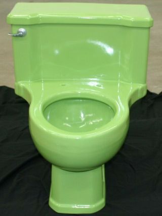 Vintage Elongated Kohler Toilet Pompton ? K3405 Eb Fresh Green