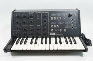 Korg Ms - 10 Vintage Analog Semi - Modular Synthesizer Ms 10 20