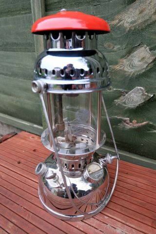 Old Vintage Optimus 200p Paraffin Lantern Kerosene Lamp.  Primus Hasag Radius