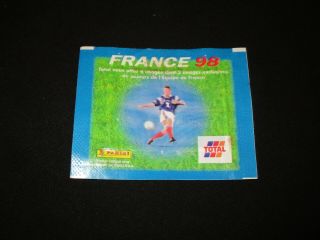 Pochette Pack Bustina France 98 Total Panini World Cup 1998 Rare
