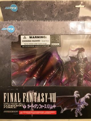 ARTFX Final Fantasy VIII 8 Guardian Force Bahamut Figure Kotobukiya Clear 3