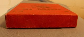 Boxed set of Akro Agate Cardinal Reds. ,  vintage box,  in Excel.  Cond. 5