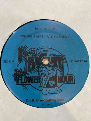Bonnie Raitt & Pat Metheny The King Biscuit Flower Hour 6/1/80 Three Albums