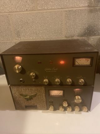 Vintage Browning Golden Eagle Mark 3 Iii Ssb Cb Radio Base Stations -