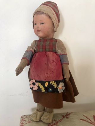 Antique Early Unmarked Kathe Kruse Like Doll