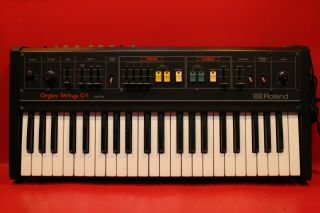 Vintage Roland Rs - 09 Organ Strings 09 Synthesizer Keyboard U856 200219